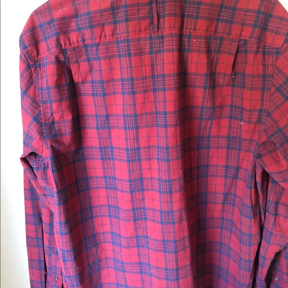 Banana Republic Plaid Button Down Long Sleeve - Picture 2 of 3